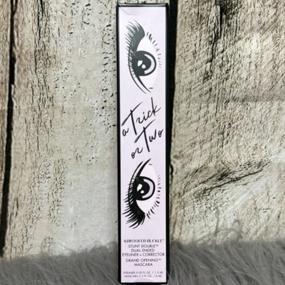 BNIB KRISTOFER BUCKLE Mascara eyeliner set